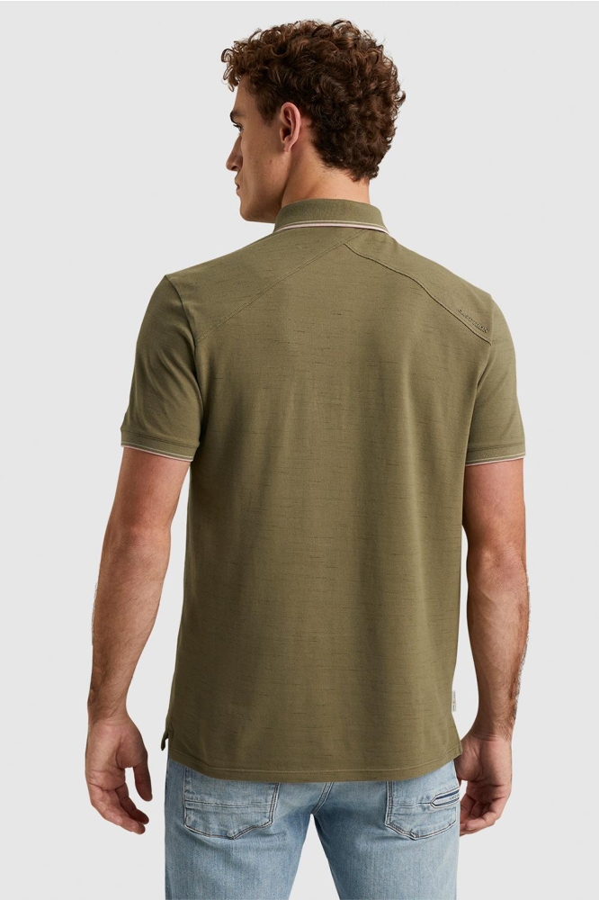SHORT SLEEVE POLO INJECTED COTTON PIQUE CPSS2403877 8034